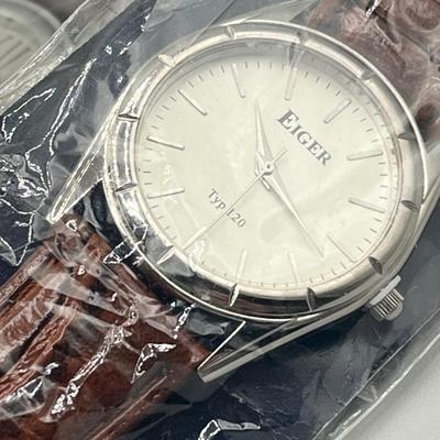 LOT 203: Collection of Watches - Eiger, Perry Ellis and More