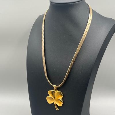 LOT 205: Goldtone Jewelry Collection - Bracelets and Necklaces