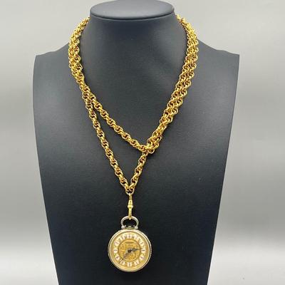 LOT 205: Goldtone Jewelry Collection - Bracelets and Necklaces