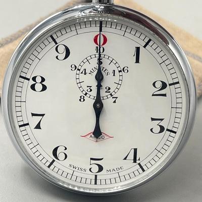 LOT 206: Watch Collection - Pocket Watch, Stopwatch, Commemorative Chevron