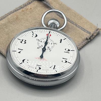 LOT 206: Watch Collection - Pocket Watch, Stopwatch, Commemorative Chevron