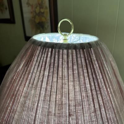 Maroon Lamp