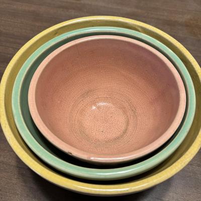 Vintage McCoy Mixing Bowls