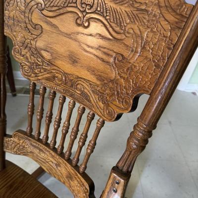 Nice Oak Rocker