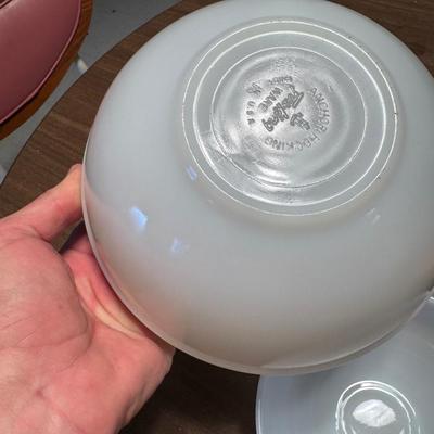 Vintage Fire King & McCoy Mixing Bowls 381