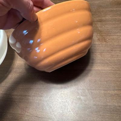 Vintage Fire King & McCoy Mixing Bowls 381