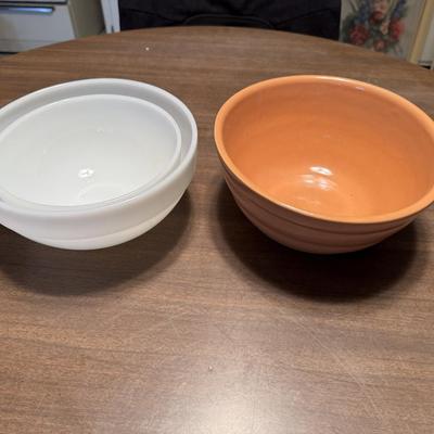 Vintage Fire King & McCoy Mixing Bowls 381