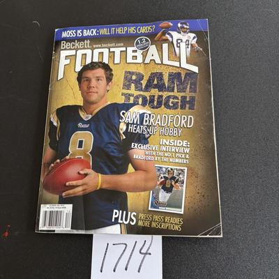 Beckett Football Card Book