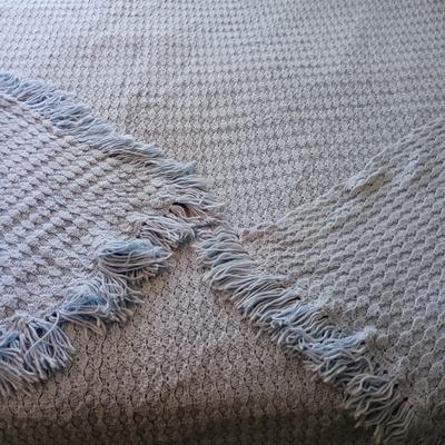LOT 4: Set of (3) Vintage Crocheted Blankets