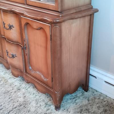 LOT 9: Vintage China Cabinet