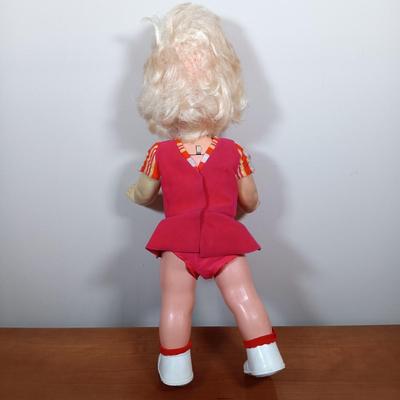 LOT 36: Mattel 1967 Talking Baby First Step Doll