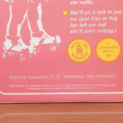 LOT 36: Mattel 1967 Talking Baby First Step Doll