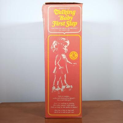 LOT 36: Mattel 1967 Talking Baby First Step Doll