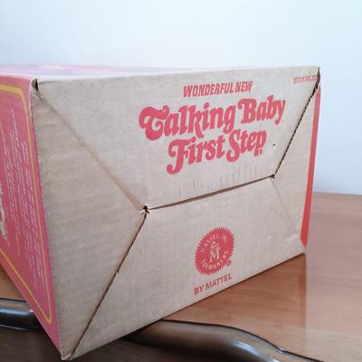 LOT 36: Mattel 1967 Talking Baby First Step Doll