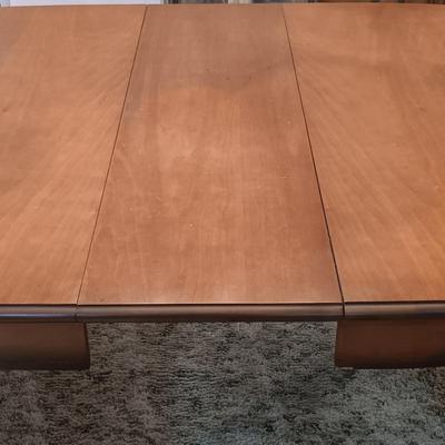 LOT 37: Vintage Dining Room Table with 4 Chairs