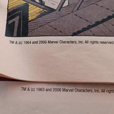 LOT 45: Seven Eleven Amoco 1970s Marvel Comics Cups with Contemporary Spiderman Comics