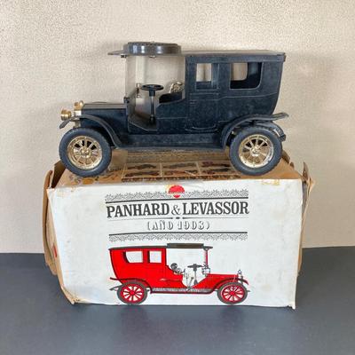LOT 56: Vintage Toy Cars - Nascoral Rolls Royce, Panhard & Levassor with Original Boxes and Rolls Royce 3288 Battery Operated Radio