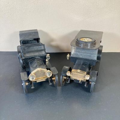 LOT 56: Vintage Toy Cars - Nascoral Rolls Royce, Panhard & Levassor with Original Boxes and Rolls Royce 3288 Battery Operated Radio