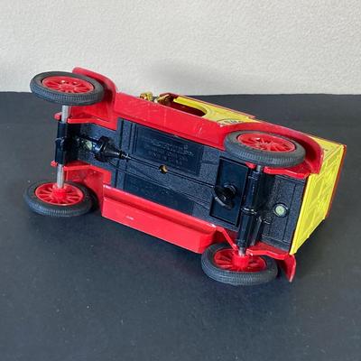 LOT 57: Collection of Assorted Toy Cars and Trucks - Star Wars General Mills Super Sonic Power Van, Ertl Shop-Rite Bank, 57 Chevy, Wooden...