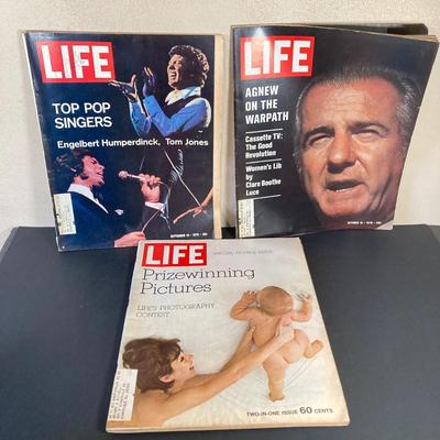 LOT 59: Collection of Vintage Life / The Saturday Evening Post Magazines