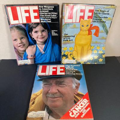 LOT 59: Collection of Vintage Life / The Saturday Evening Post Magazines