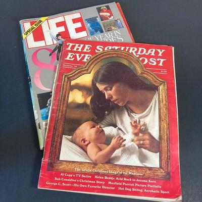 LOT 59: Collection of Vintage Life / The Saturday Evening Post Magazines