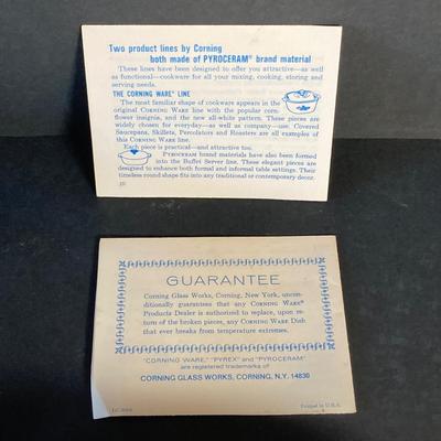 LOT 60: A True Classic Collection of Vintage "Blue Cornflower" Corning Ware