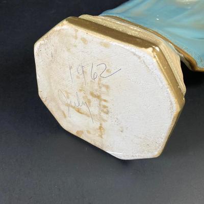 LOT 61: Vintage Religious Statues - Blessed Mother Mary and Saint Anthony