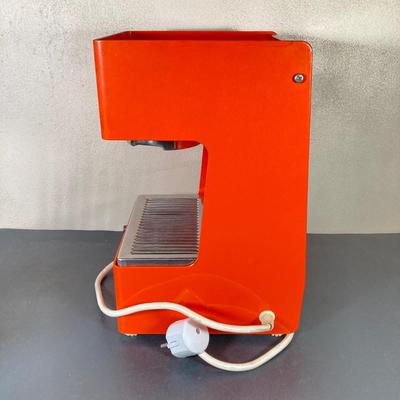 LOT 63: Vintage Quick-Mill Made in Italy Espresso Machine with Crown Corning Tognana Demitasse Service for Four in Box