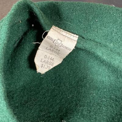 LOT 66: Vintage Collection - Girl Scout Apparel, Accessories, Patches with The Chronicles of Narnia and Nancy Drew Books