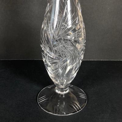 LOT 75: Beautiful Crystal Collection - L.E. Stelle Crystal Candy Dish, Price Imports Bleikristall Vase and More