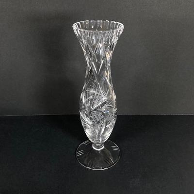 LOT 75: Beautiful Crystal Collection - L.E. Stelle Crystal Candy Dish, Price Imports Bleikristall Vase and More