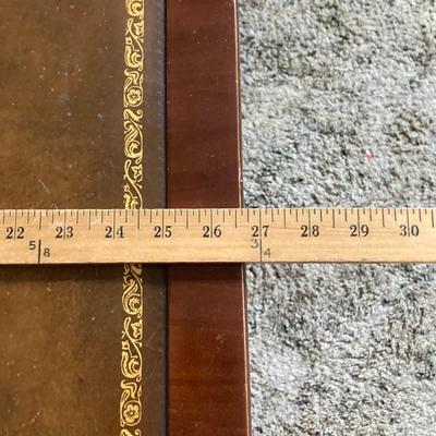 LOT 78: Pair of Wooden Side / End Tables