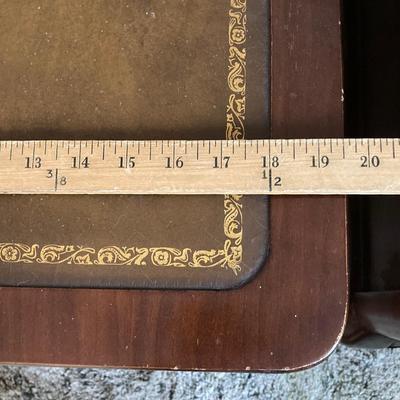 LOT 78: Pair of Wooden Side / End Tables