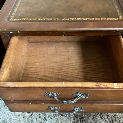 LOT 78: Pair of Wooden Side / End Tables