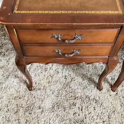 LOT 78: Pair of Wooden Side / End Tables