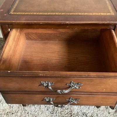 LOT 78: Pair of Wooden Side / End Tables