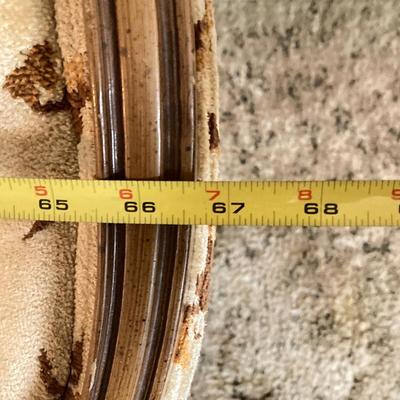 LOT 80: Vintage Carved Wood Louis XV Style Upholstered Loveseat Sofa