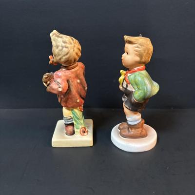 LOT 84: Vintage Goebel Hummel "Happiness", 1993 First Edition Reproduction Schmid "Hark the Herald" Figure, Hummel...