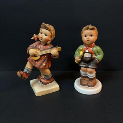 LOT 84: Vintage Goebel Hummel "Happiness", 1993 First Edition Reproduction Schmid "Hark the Herald" Figure, Hummel...