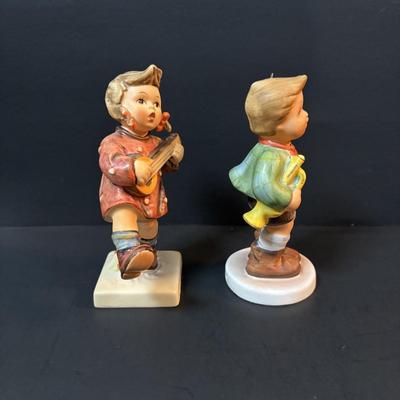 LOT 84: Vintage Goebel Hummel "Happiness", 1993 First Edition Reproduction Schmid "Hark the Herald" Figure, Hummel...