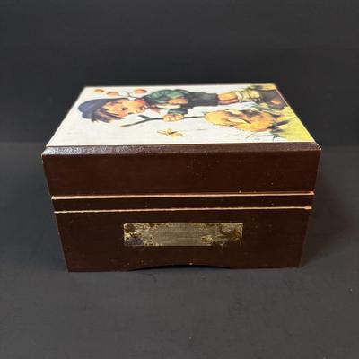 LOT 84: Vintage Goebel Hummel "Happiness", 1993 First Edition Reproduction Schmid "Hark the Herald" Figure, Hummel...