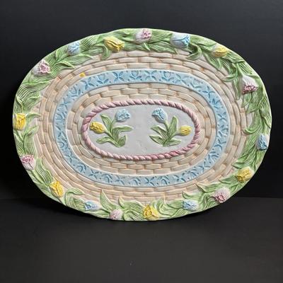 LOT 86: Vintage Apothecary Jars (Great for Filling for Holiday Gifts), Green Jardin Mason Jar, Floral Sour Cream Glass & More