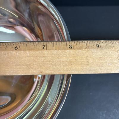 LOT 89: Sterling Silver Handled serving Utensil & Silver Plate Collection Plate Collection