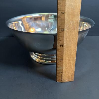 LOT 89: Sterling Silver Handled serving Utensil & Silver Plate Collection Plate Collection