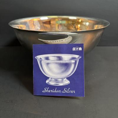 LOT 89: Sterling Silver Handled serving Utensil & Silver Plate Collection Plate Collection