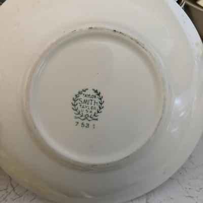 LOT 92: Vintage Taylor Smith and Taylor Appalachian Heirloom China