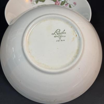 LOT 97: Vintage Teacups & China Collection: Royal Albert, Delft Made in Holland, Depos Limoges, Homer Laughlin, Lenox, Made in...