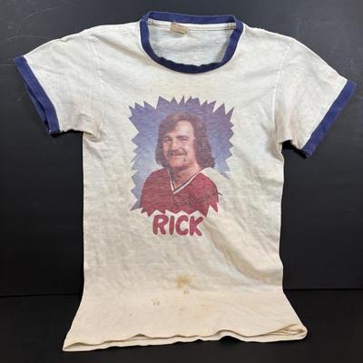 LOT 102: Vintage Philadelphia Flyers Memorabilia: T-shirts, Trading Cards, Team Photos, Stanley Cup Magazine along with a Box of Mixed...