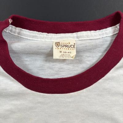 LOT 102: Vintage Philadelphia Flyers Memorabilia: T-shirts, Trading Cards, Team Photos, Stanley Cup Magazine along with a Box of Mixed...